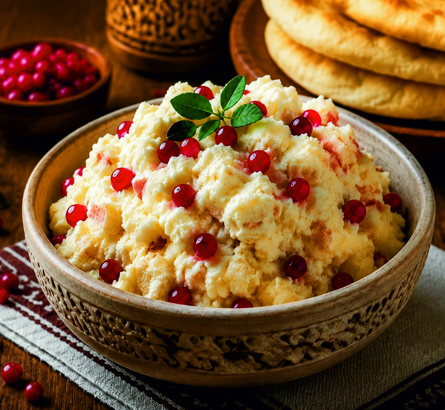 Якутская лепёшка с чохоном
